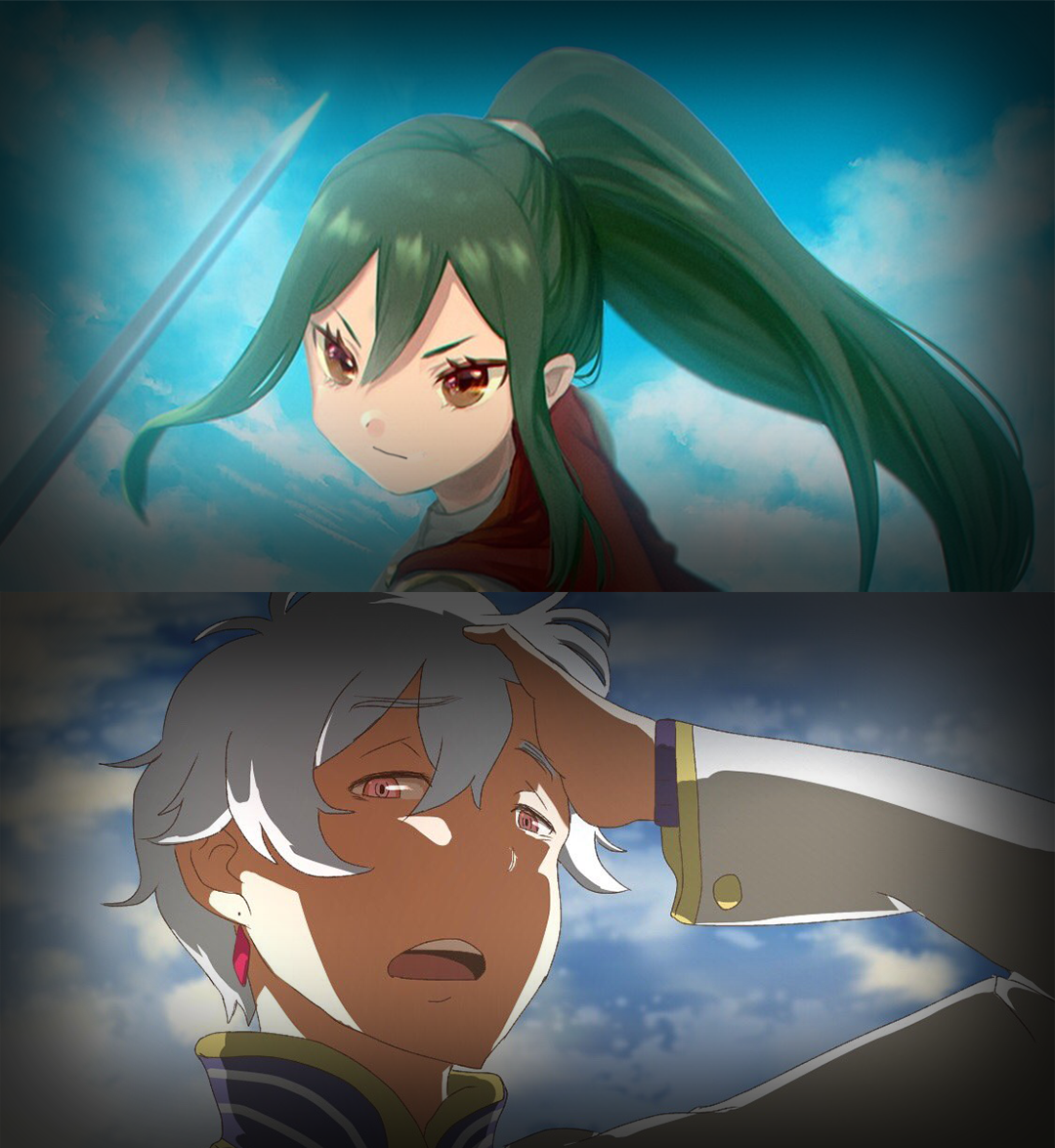 Artistes des fan-arts : AOI H (Crusch) et すな (Regulus)